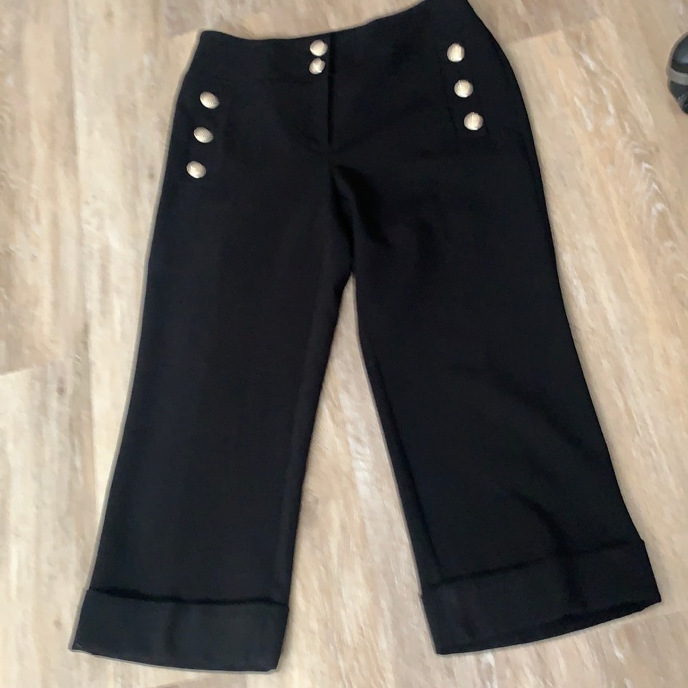 Chico’s Black Crop Pants